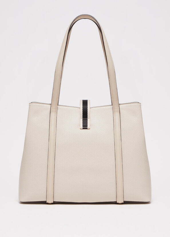 Bolsa De Hombro Liu Jo Eco-Friendly Mujer Beige | RGX-035871