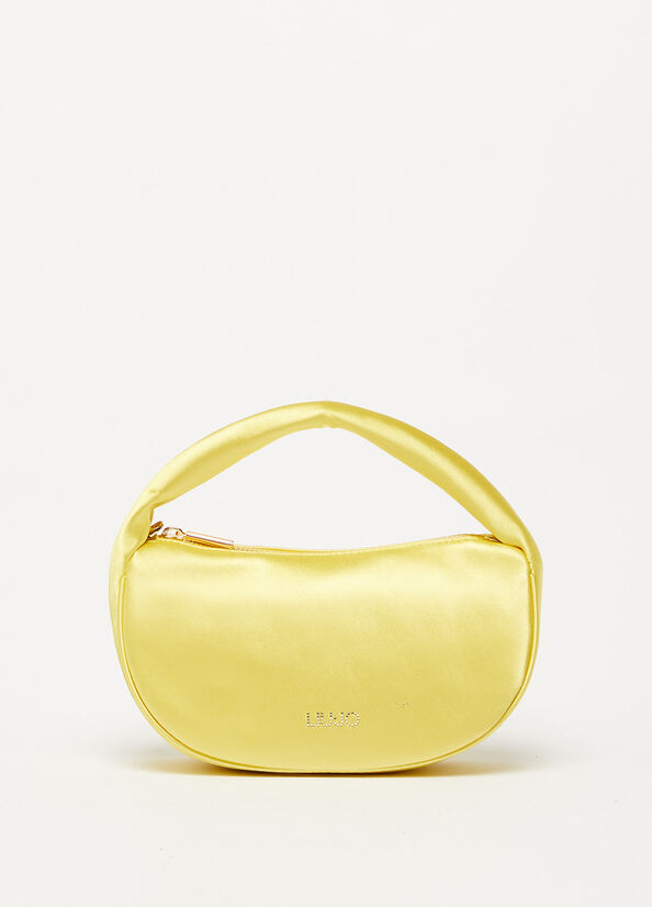 Bolsas De Mano Liu Jo With Logo Mujer Amarillo | IKJ-153460