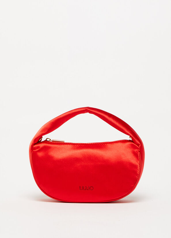 Bolsas De Mano Liu Jo With Logo Mujer Coral | PDB-784630