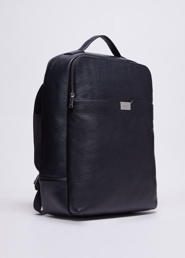 Bolsas Liu Jo Cuero Hombre Negras | DSJ-109543