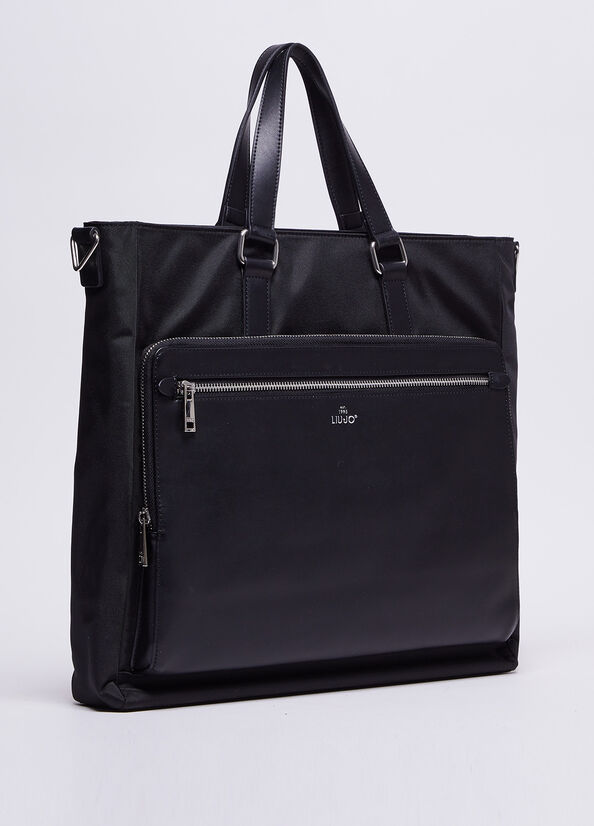 Bolsas Liu Jo Tote Hombre Negras | EXS-593821