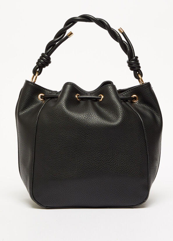 Bolso Saco Liu Jo Eco-Friendly Mujer Negras | EJA-735492