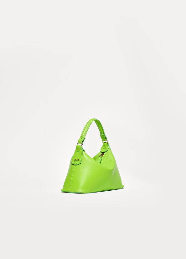 Bolsos Cruzados Liu Jo Cuero Mini Hobo Mujer Verde Claro | AVX-123856