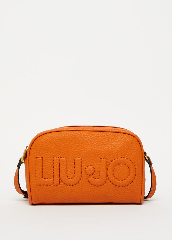 Bolsos Cruzados Liu Jo Eco-Friendly Mujer Naranjas | CIK-087129