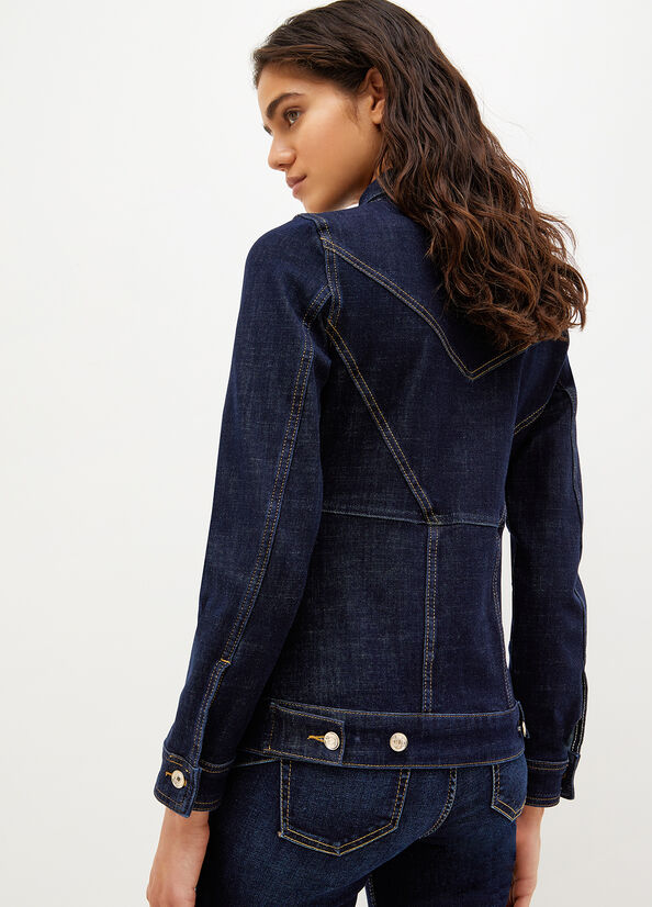 Chaquetas Liu Jo Denim Mujer Azules | AYI-548701