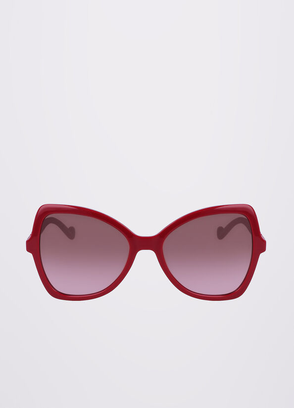 Gafas de Sol Liu Jo Butterfly Mujer Rojas | MPU-930486