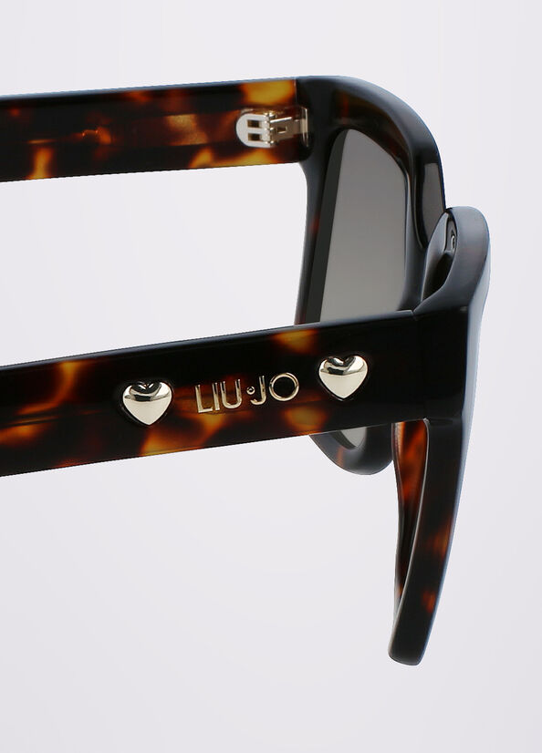 Gafas de Sol Liu Jo Squared Mujer Negras | YWD-179625