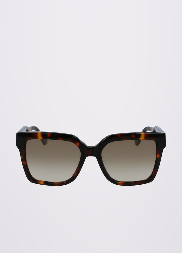 Gafas de Sol Liu Jo Squared Mujer Negras | YWD-179625