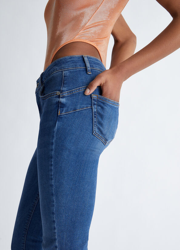 Jeans Skinny Liu Jo Eco-Friendly Mujer Azules | AJB-914078