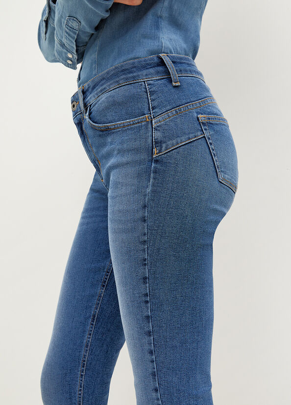 Jeans Skinny Liu Jo Eco-Friendly Mujer Azules | AYD-279031