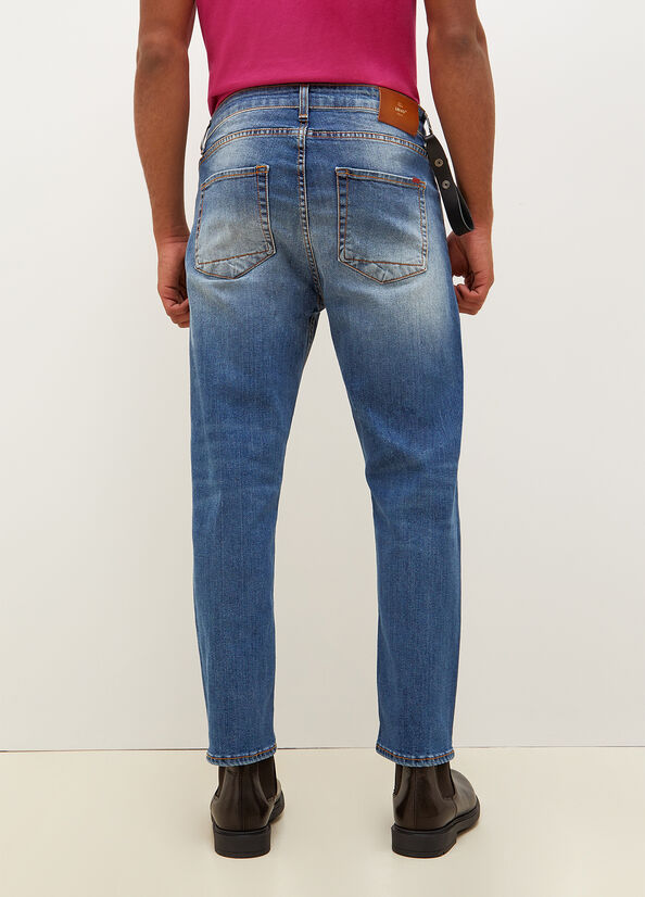 Jeans Slim Liu Jo Regular Hombre Azules | MWZ-367182