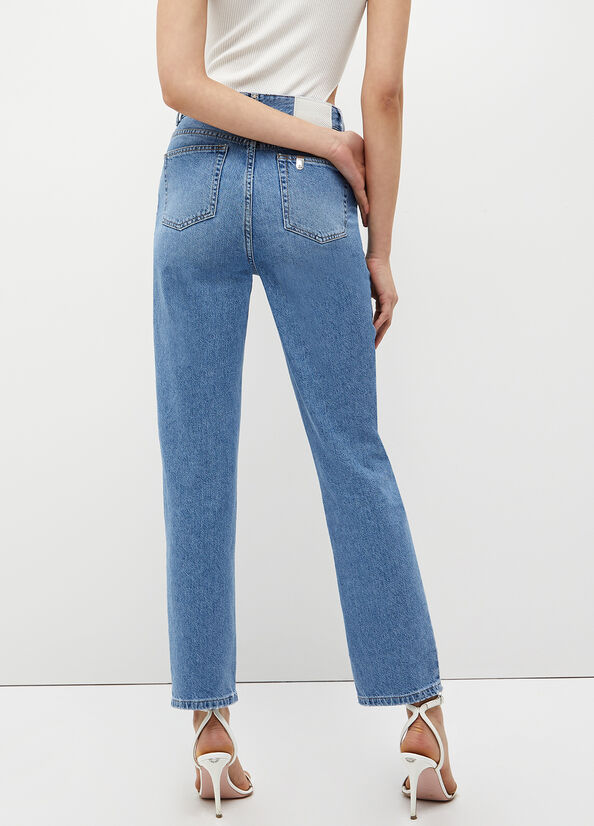 Jeans Slim Liu Jo Regular Mujer Azules | EJH-107893