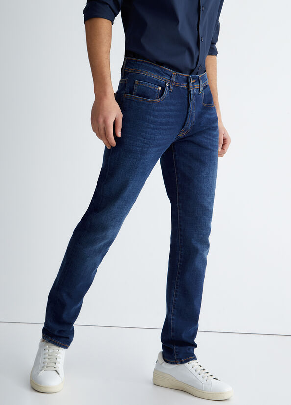 Jeans Slim Liu Jo Slim Hombre Azules Oscuro | WMO-840721