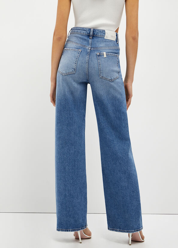 Jeans Straight Liu Jo Eco-Friendly Mujer Azules | CXY-854620