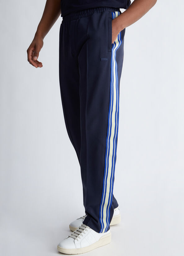 Pantalones Liu Jo Tracksuit Bottoms Hombre Azules Oscuro | VKH-671902