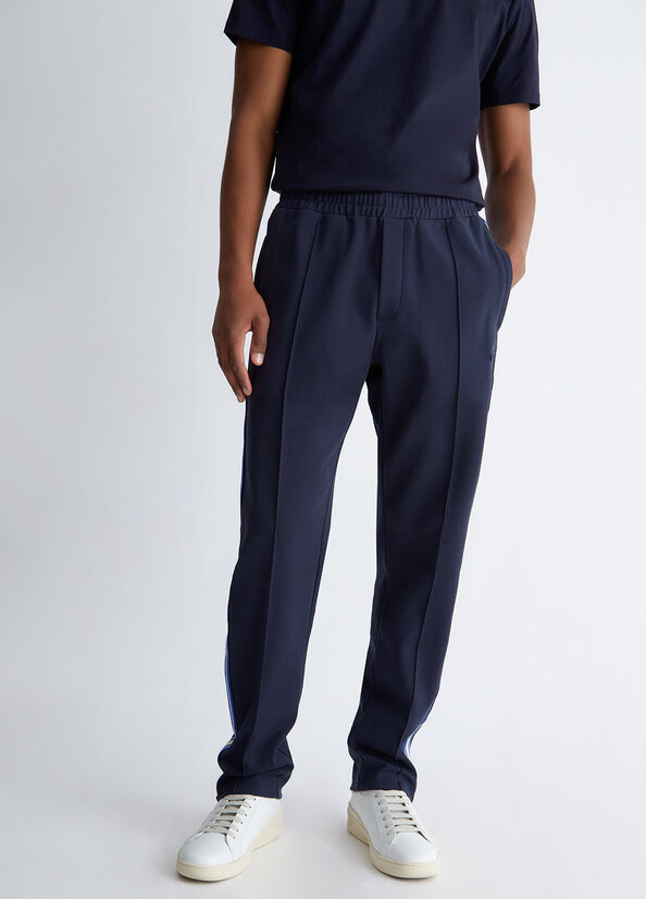 Pantalones Liu Jo Tracksuit Bottoms Hombre Azules Oscuro | VKH-671902