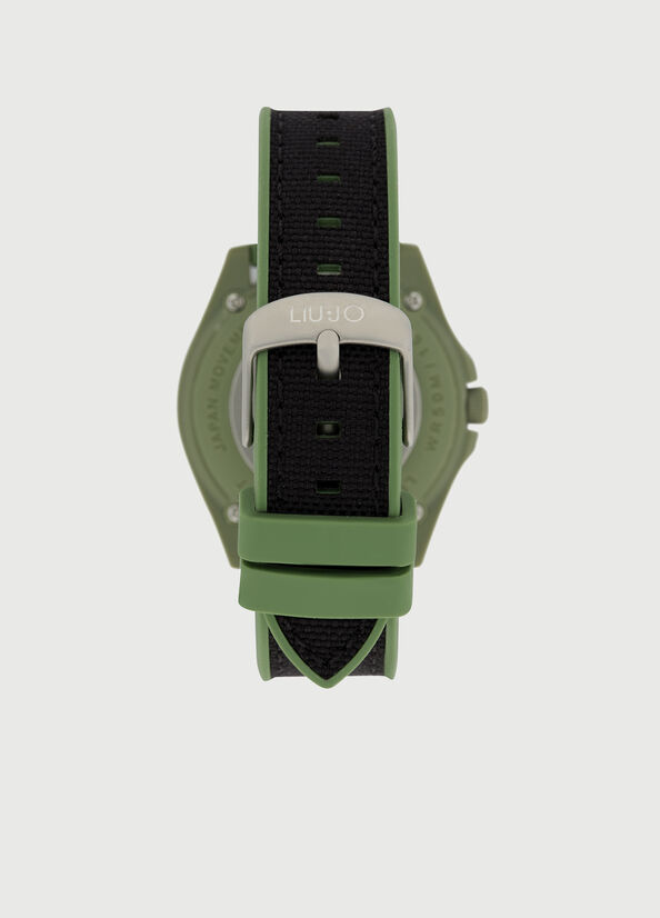 Relojes Liu Jo Eco-Sustainable Hombre Negras Verde | ECB-061782