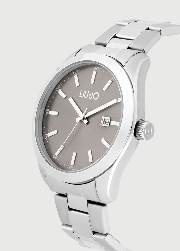 Relojes Liu Jo Steel Hombre Plateadas Gris | YKG-381507