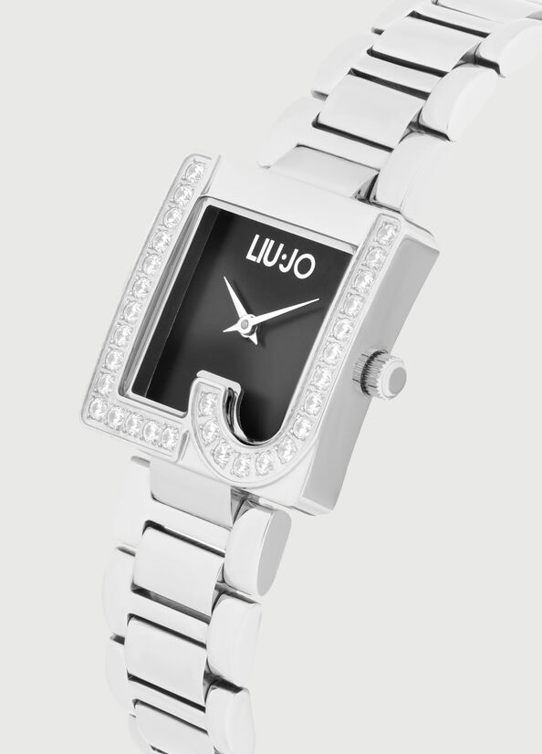 Relojes Liu Jo Steel With Logo Mujer Plateadas | WFZ-769385