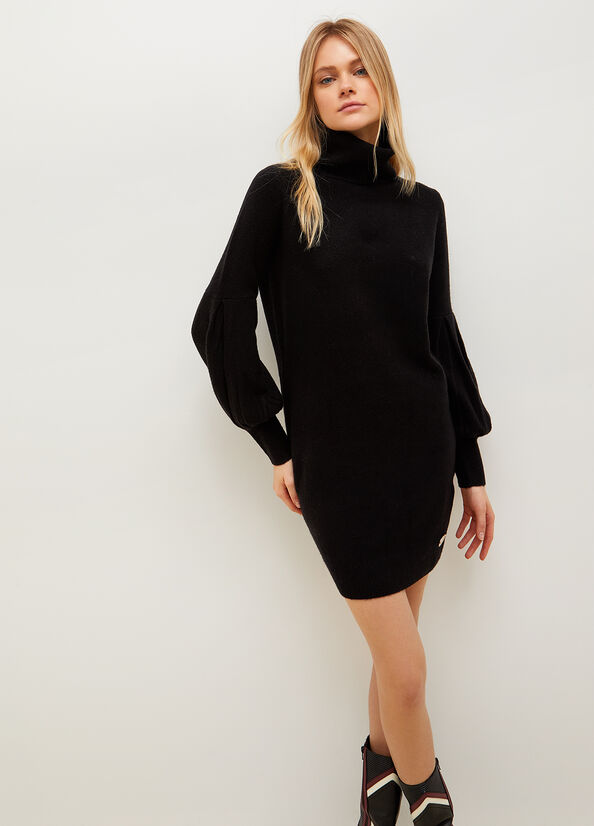 Vestido Liu Jo Knit Mujer Negras | JWP-321458