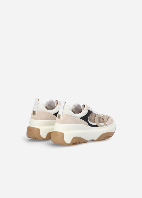 Zapatillas Liu Jo Fornido Cuero Mujer Marrones | JHA-207495