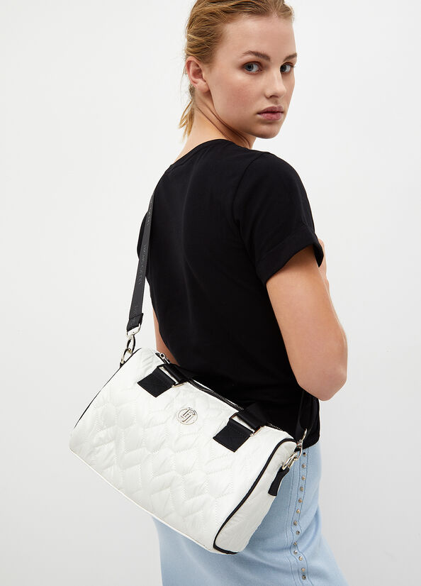 Bolsos Cruzados Liu Jo Eco-Friendly Mujer Blancas | XNL-154392