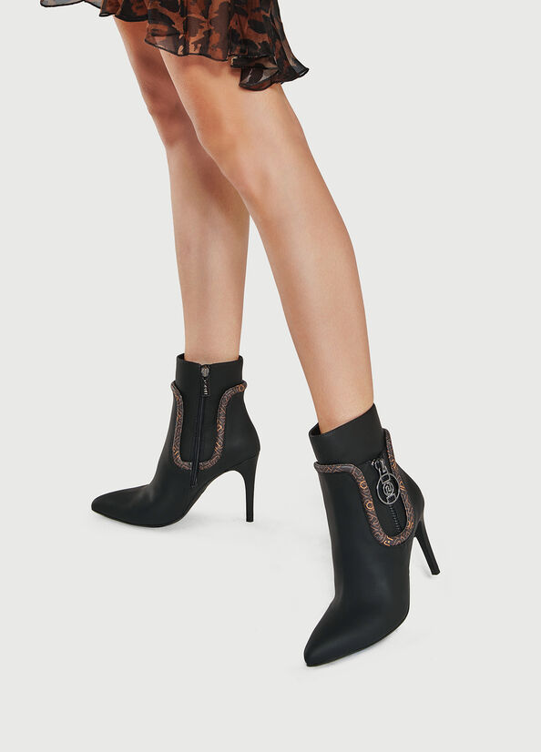 Botines Liu Jo With Stiletto Heel Mujer Negras | COL-784931