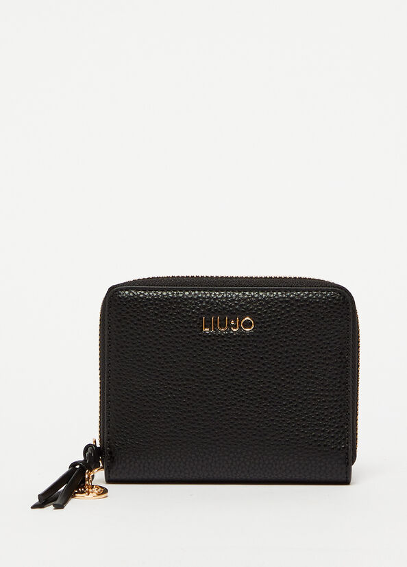 Carteras Liu Jo Eco-Friendly With Charm Mujer Negras | EOR-096482