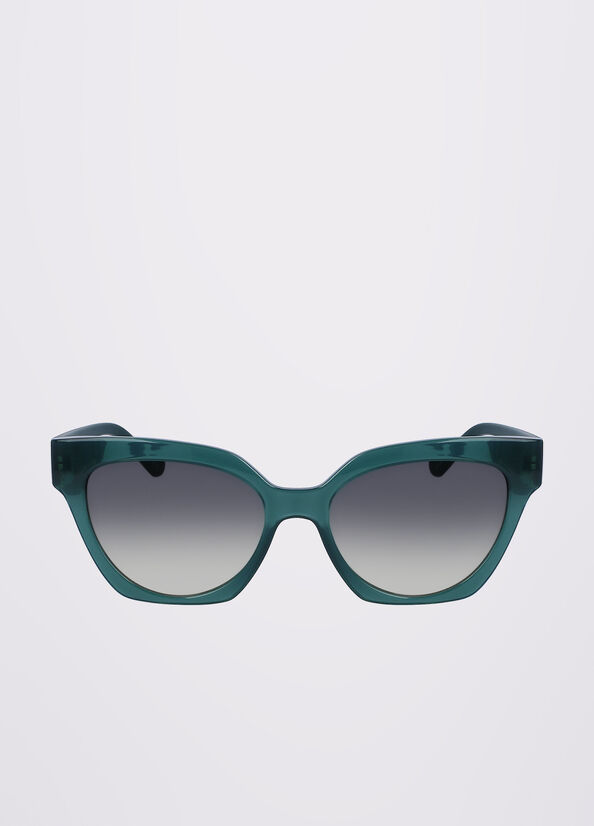 Gafas de Sol Liu Jo With 3d Pattern Mujer Verde Claro | KHL-701593