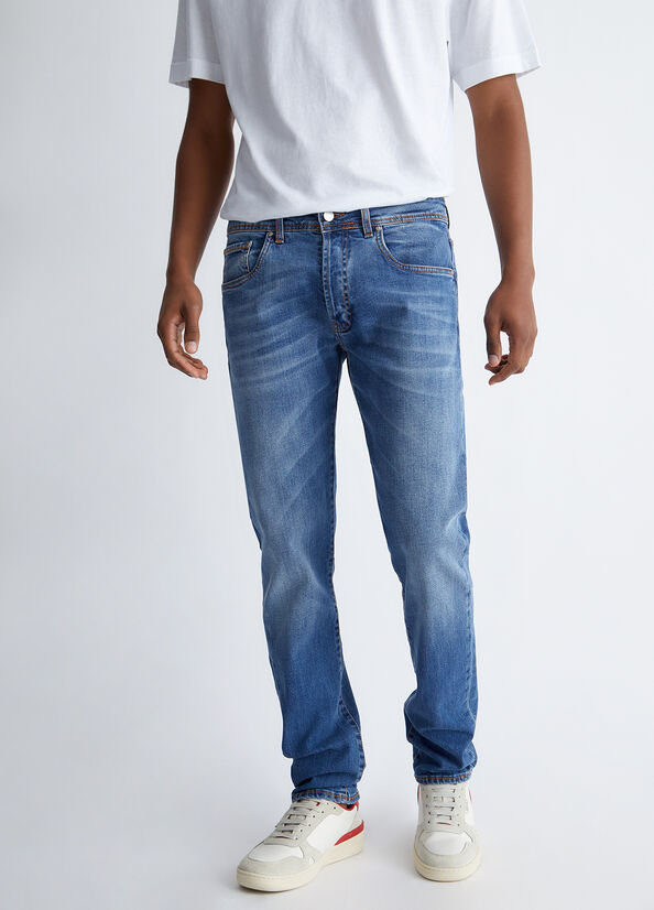 Jeans Slim Liu Jo Slim Hombre Azules | UIC-916457