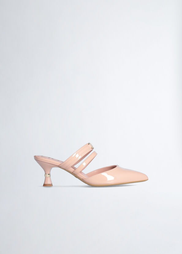 Sandalias Liu Jo With Low Heel Mujer Coral | OZI-873162