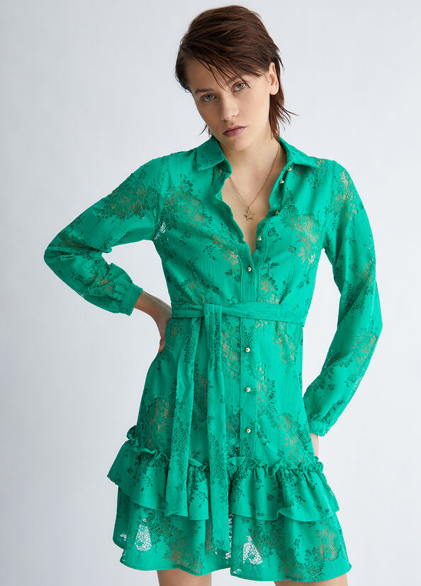 Vestido Liu Jo Formal Mujer Verde | MES-964527