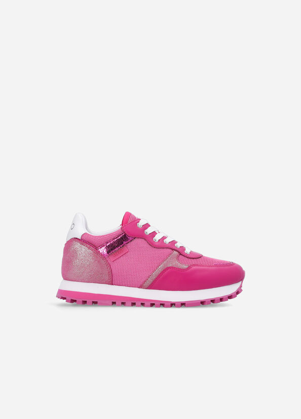 Zapatillas Liu Jo Brighty Mesh Mujer Fucsia | KQT-821409